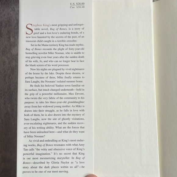 📚 2/20$ 📚 Bag of Bones - Stephen King - Picture 4 of 6